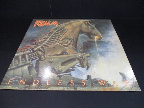 Vintage 1988 Vinyl LP Record Endless War Realm Thrash/Heavy Metal Excellent Plus Condition Original US Pressing 67874