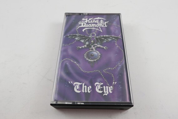 Vintage 1990 Cassette Tape The Eye King Diamond Heavy Metal