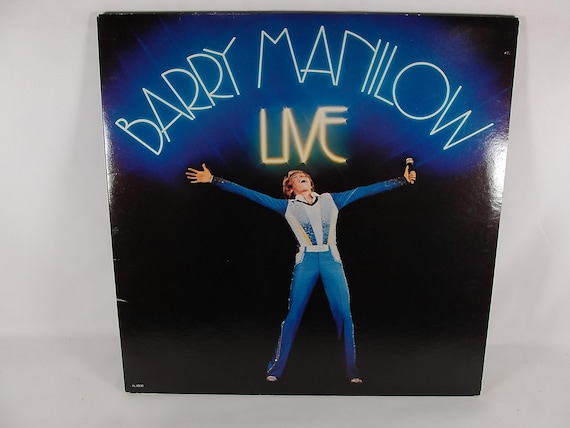 1977 Barry Manilow Live Vinyl LP Record Set EX