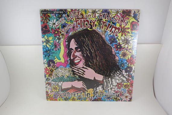 Vintage 1968 Tiny Tim Vinyl LP - With Love and Kisses - Sealed