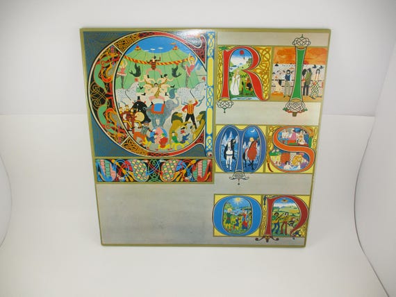 Vintage 1987 Vinyl LP Record Lizard King Crimson Near Mint Condition Half Speed Master Pressing 70294