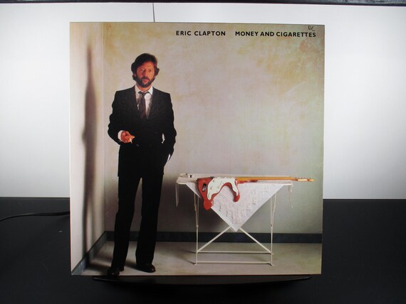 Vintage 1983 Vinyl LP Record Eric Clapton Money and Cigarettes Excellent Condition 69513