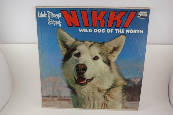 Vintage 1961 Nikki Wild Dog of the North Vinyl LP - Disneyland Records