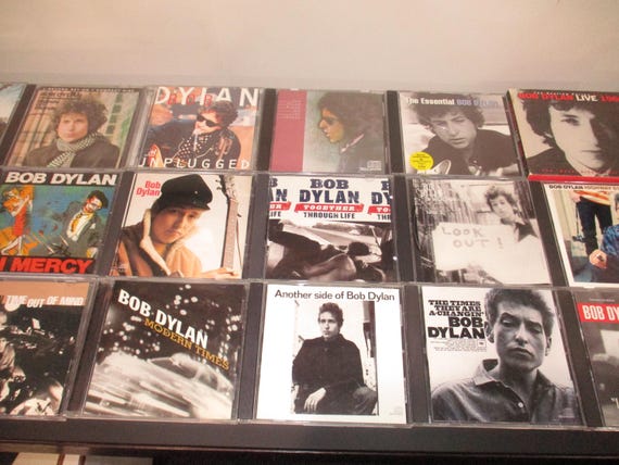 1980's Bob Dylan CD's The Essential Greatest Hits I II Hard Rain Blood On the Tracks Love and Theft Many More Sold Individually