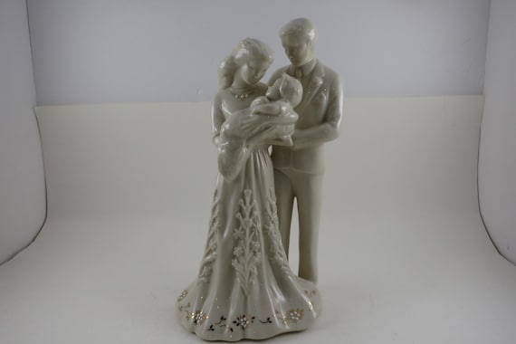 Vintage Lennox USA 1996 Figurine The Christening 9 1/4 Inches