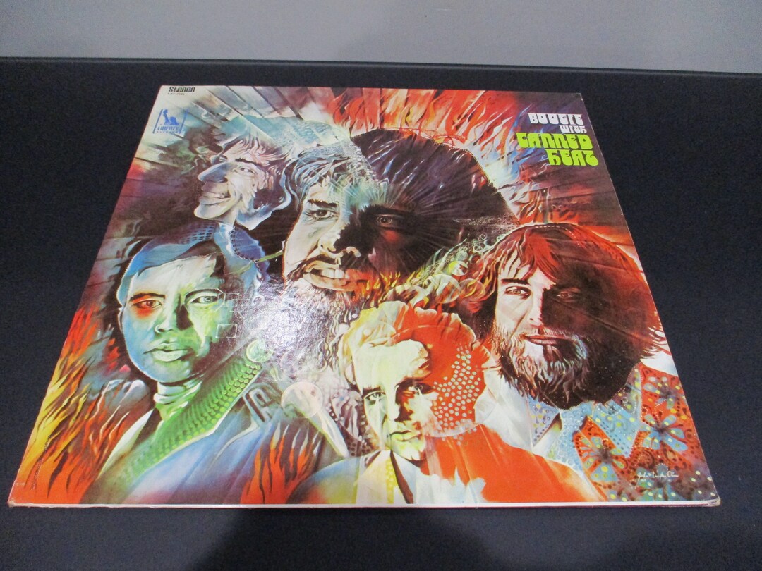 Vintage 1968 Vinyl LP Record Canned Heat Boogie With Canned Heat Very