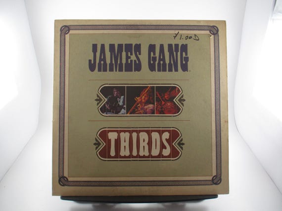 Vintage 1971 LP Vinyl Record James Gang Thirds Excellent Condition 68882