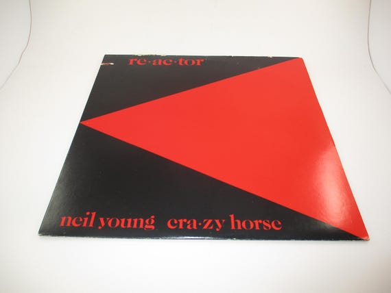 Vintage 1981 Vinyl LP Record Re ac tor Neil Young Excellent Condition 69905