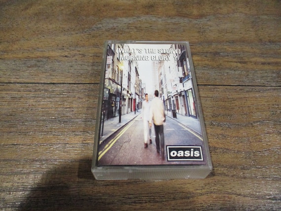Vintage 1995 Cassette Tape Oasis What's The story Morning Glory?