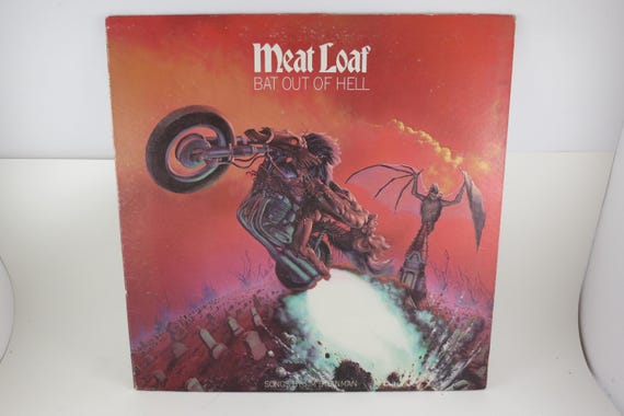 Vintage 1983 Vinyl LP Record Meat Loaf Bat Out of Hell Excellent Condition 71764