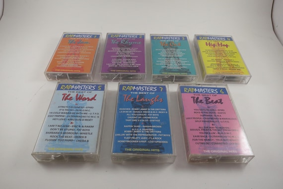 Rapmasters Comp Cassette Tapes Sold Individually