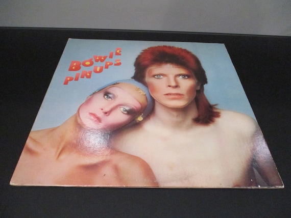 Vintage 1973 Vinyl LP Record David Bowie Pinups Very Good Condition 63243