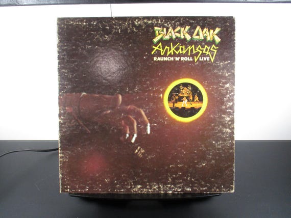 Vintage 1973 Vinyl LP Record Black Oak Arkansas Raunch N Roll Live Excellent Condition 69474