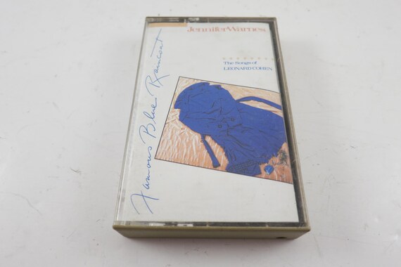 1986 Cassette Tape Famous Blue Raincoat Jennifer Warnes Songs of Leonard Cohen