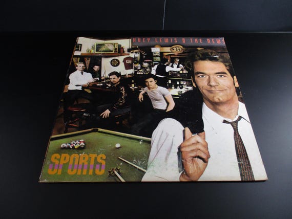 Vintage 1983 Vinyl LP Record Huey Lewis and The News Sports Excellent Condition 69399