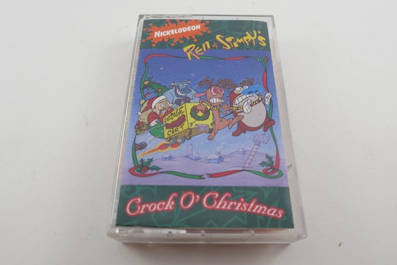 1993 Cassette Tape Ren & Stempy's Crock O' Christmas