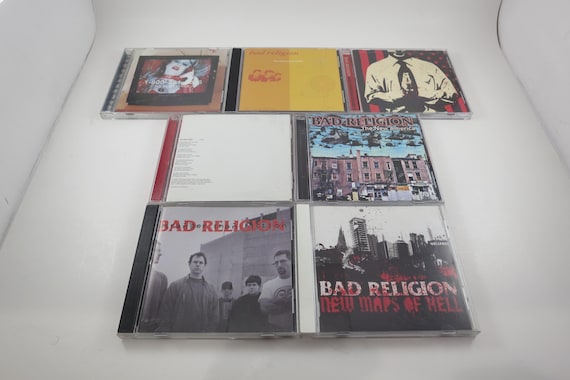 90's/00's Bad Religion Punk Rock CD's Stranger Than Fiction New Maps of Hell New America Gray Race Process of Belief More Sold Individually