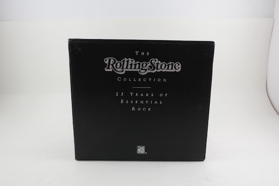 Vintage 1993 7 CD Set 25 Years of Essential Rock The Rolling Stone Collection