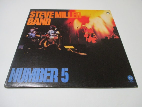 Vintage 1975 Vinyl LP Record Steve Miller Band Number 5 Excellent Plus Condition 71651