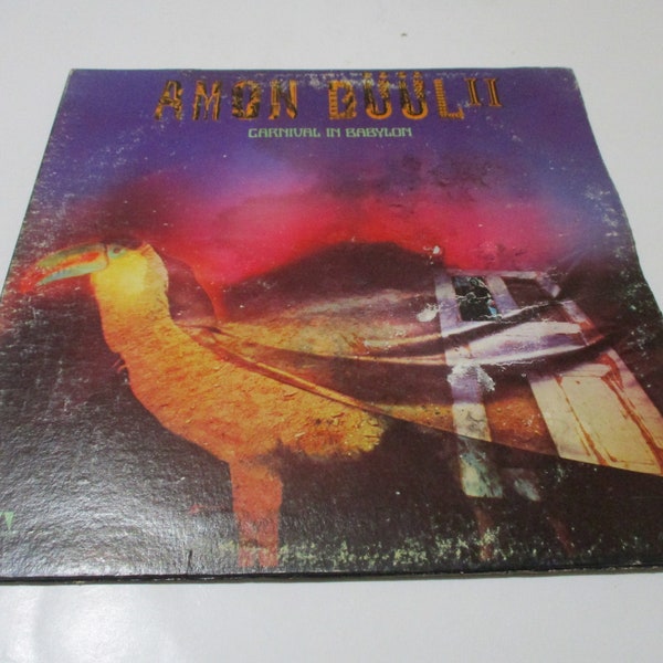 Vintage 1971 Vinyl LP Record Amon Düül II Tanz Der Lemminge Near Mint Condition UK Pressing 67561