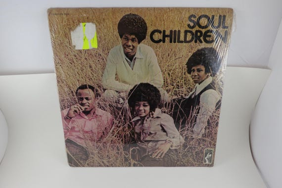 Vintage 1969 Vinyl LP Funk/Soul Record The Soul Children Self Titled In Shrink