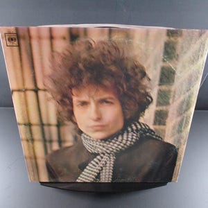 Vintage 1966 Bob Dylan Blonde on Blonde Vinyl LP - MONO Pressing