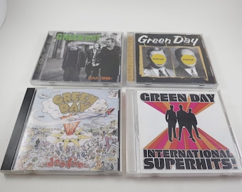 1990&#39;s Green Day CD&#39;s Dookie Nimrod Kerplunk American Idiot Sold Individually