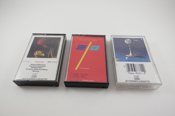 Vintage 1980's ELO Electric Light Orchestra Cassette Tapes Excellent Condition Discovery Greatest Hits Secret Messages Sold Individually