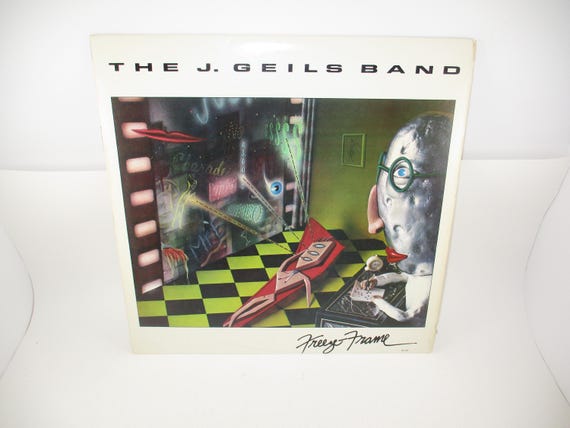Vintage 1981 Vinyl LP Record Freeze Frame The J Geils Band Excellent Condition 70031