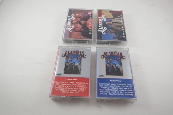 Vintage Alabama Cassette Tapes Very Best Of Super Hits II