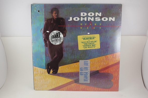 Don Johnson - Heartbeat Vinyl LP - 1986 Factory Sealed