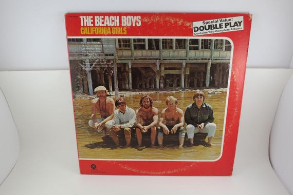 Vintage 1979 The Beach Boys Vinyl Record: California Girls/All Summer Long 2 LP Set