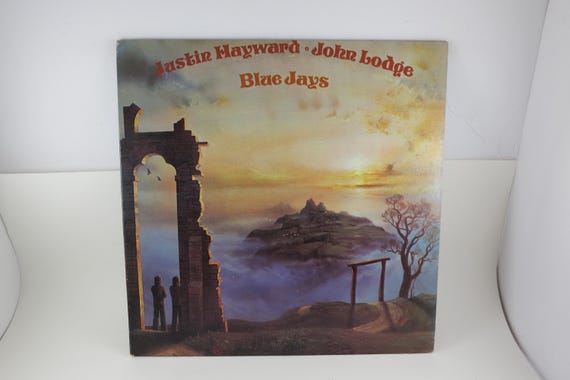 Vintage 1975 Blue Jays Vinyl LP Record: Justin Hayward, John Lodge