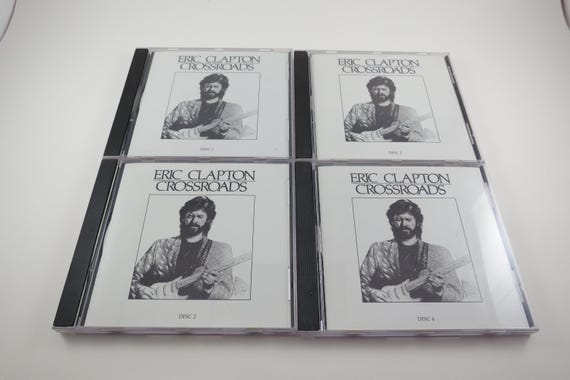 Eric Clapton CD Set 1988 Crossroads 4 Disc Set Near Mint Condition
