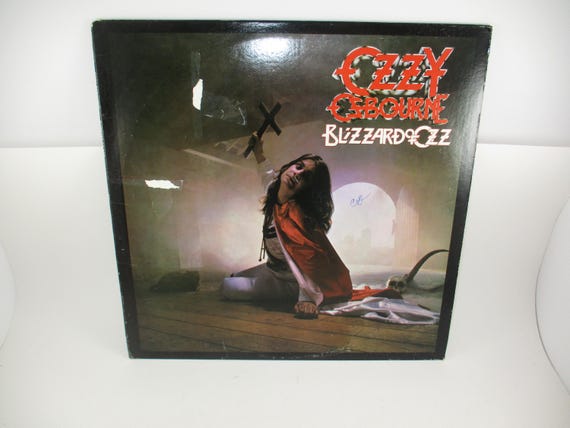 Vintage 1981 Vinyl LP Record Ozzy Osbourne Blizzard of Ozz Excellent Condition 69964