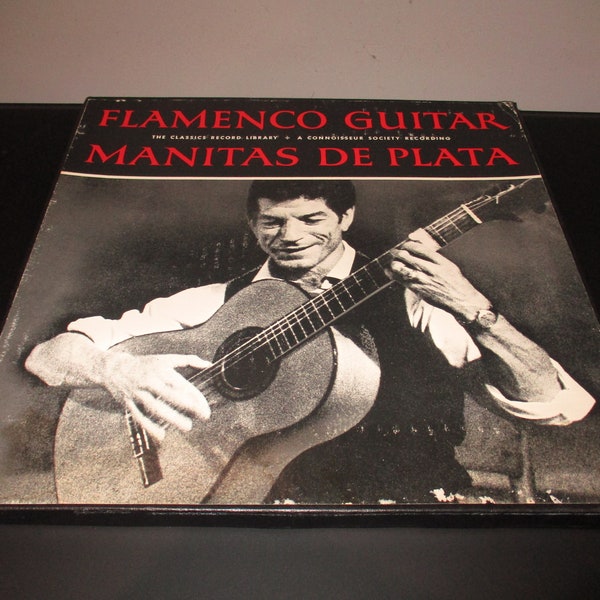 Vintage 1965 Vinyl LP 3 Record Box Set Flamenco Guitar Manitas De Plata Stereo Pressing Excellent Condition 67157