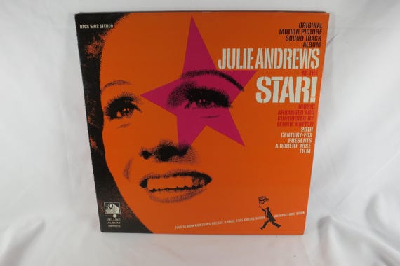 1968 Vinyl LP Record Julie Andrews As The Star! Original Soundtrack Album EX