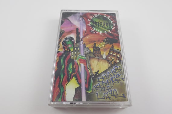 Vintage 1996 Cassette Tape Beats Rhymes and Life A Tribe Called Quest Original Pressing