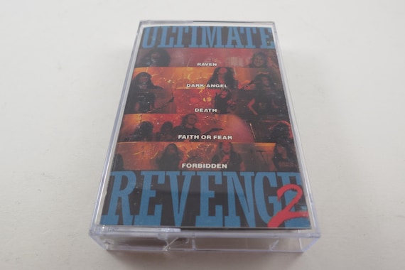 1989 Cassette Tape Ultimate Revenge 2 Raven Dark Angel Death Faith or Fear Forbidden