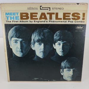 1966 Vinyl LP Record The Beatles Meet the Beatles Stereo Pressing Very Good Condition
