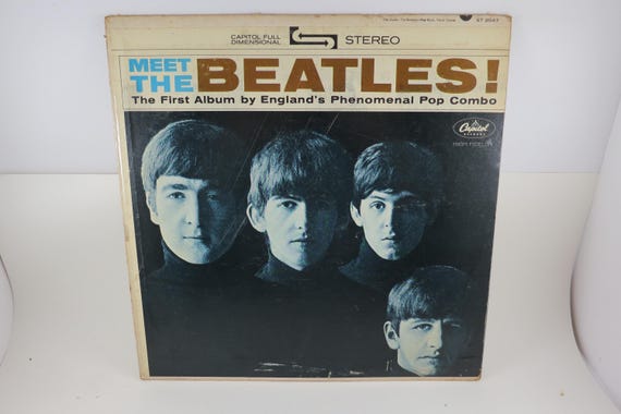1966 Vinyl LP Record The Beatles Meet the Beatles Stereo Pressing Very Good Condition 71894