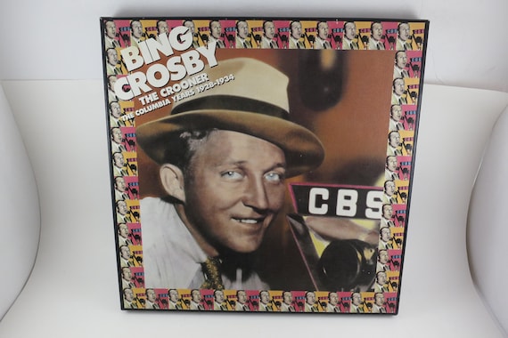 Vintage 1988 Cassette Box Set Bing Crosby The Crooner Columbia Years 1928-1934