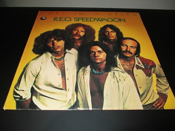Vintage 1974 LP Record REO Speedwagon Lost In A Dream Excellent Condition 64412