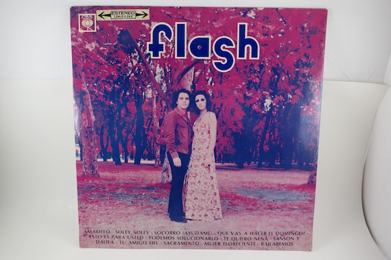 Vintage 1973 Flash Vinyl LP - Argentina Pressing