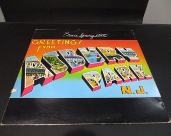 Vintage 1979 Vinyl LP Record Greetings from Asbury Park NJ Bruce Springsteen Excellent Condition 67617