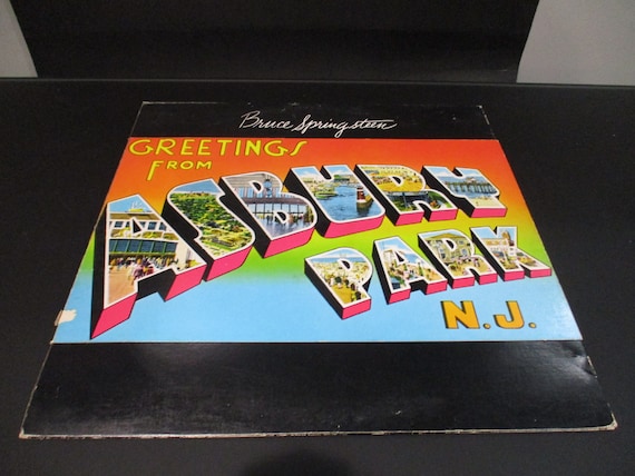Vintage 1979 Vinyl LP Record Greetings from Asbury Park NJ Bruce Springsteen Excellent Condition 67617