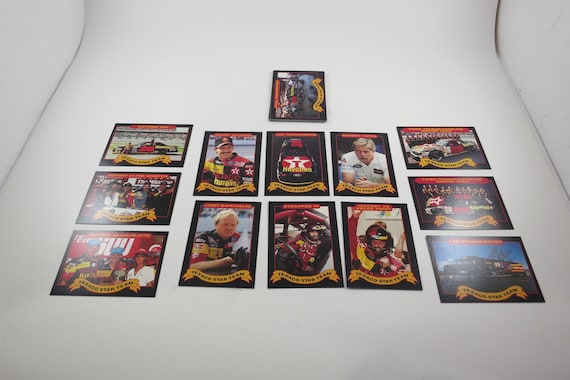 1992 Maxx Texaco Havoline Davey Allison NASCAR Card Set - NM Condition
