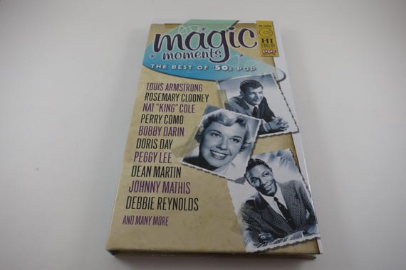 Magic Moments 50s Pop 4-Disc CD Box Set: 50s Music Classics