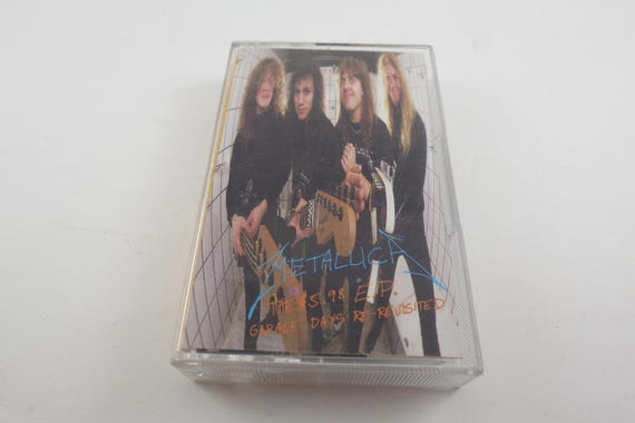 Vintage 1987 Cassette Tape The 5.98 EP- Garage Days Re-Visited Metallica