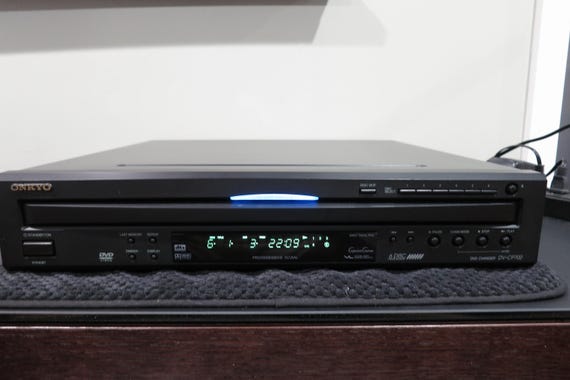 Vintage 2005 Onkyo DV-CP702 Six Disc Rotary Style DVD Changer Player